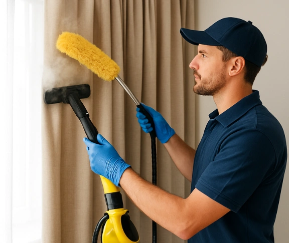 Emergency same-day curtain stain removal eagleby Matty Curtain Cleaning