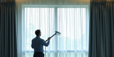 Commercial curtain stain removal service eagleby hotels offices restaurants
