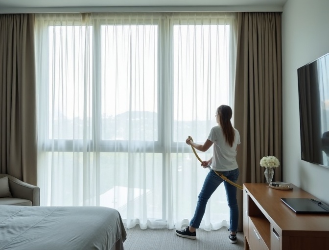 Eagleby Sheer Curtain Cleaning